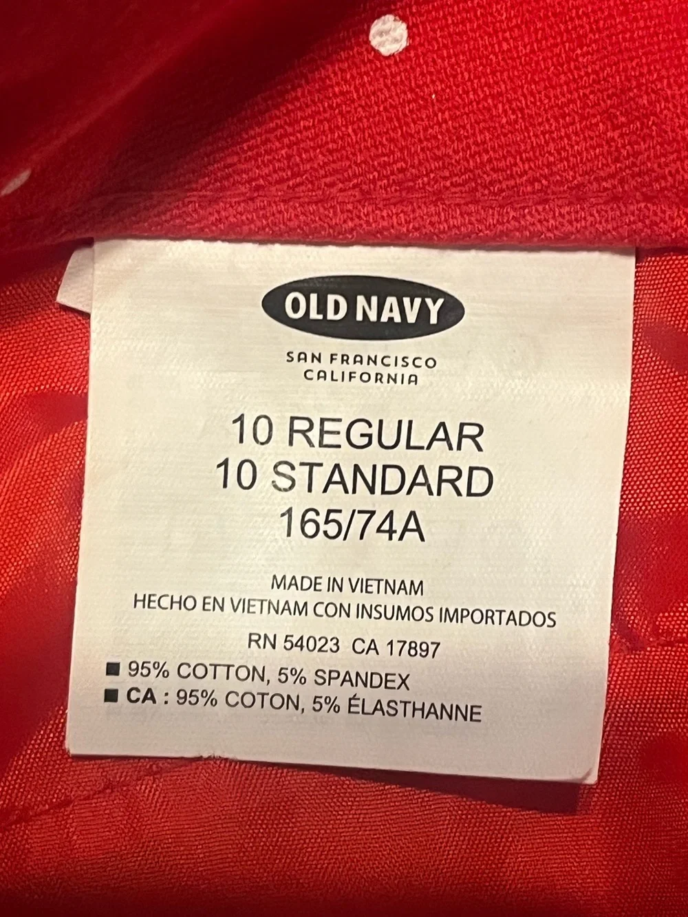 OLD NAVY Pixie Pant Bundle (3), Houndstooth, Polka Dot, Plaid - Size 10